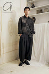 AVIVA JIFEI XUE Cocoon Wide Leg Pants FW22-CWLP-DGRY